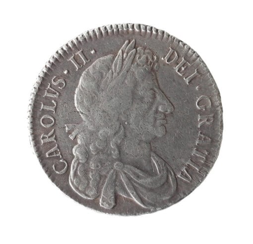 Charles II (1662-1685) Halfcrown 1679 forth bust Primo - Image 4