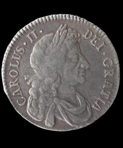 Charles II (1662-1685) Halfcrown 1679 forth bust Primo