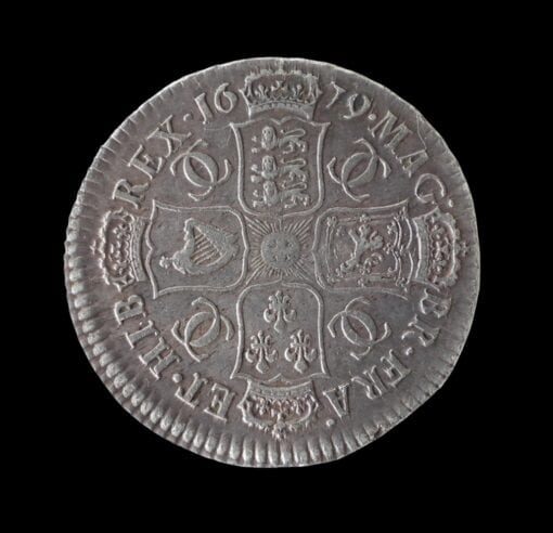Charles II (1662-1685) Halfcrown 1679 forth bust Primo - Image 5