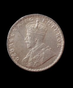 India George V Half Rupee 1917 Mumbai