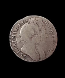 William and Mary Maundy Threepence 1694 2nd busts (Λ) - Image 3