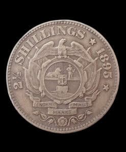 South Africa 2½ Shillings (Halfcrown) 1895 - Key Date - Scarce