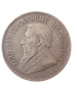 South Africa 2½ Shillings (Halfcrown) 1895 - Key Date - Scarce - Image 4