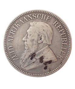 South Africa 2½ Shillings (Halfcrown) 1893 - Key Date - Scarce - Image 4