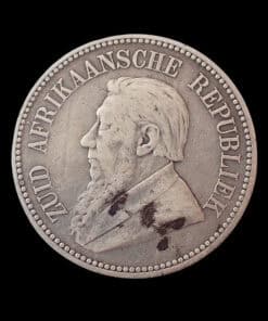 South Africa 2½ Shillings (Halfcrown) 1893 - Key Date - Scarce - Image 3