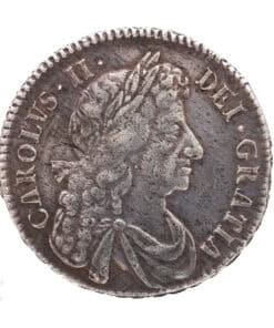Alternative view of Charles II (1662-1685) Halfcrown 1679 forth bust Primo