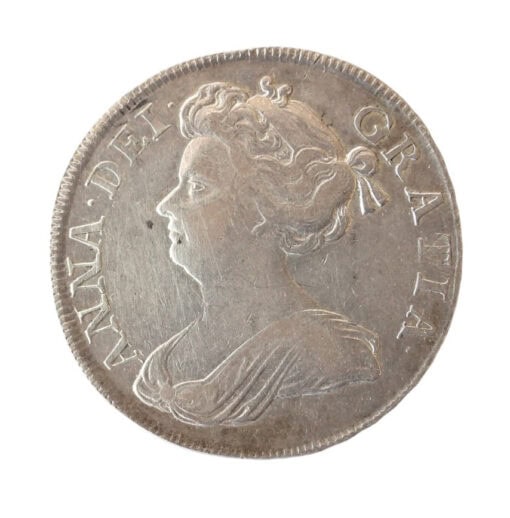 Anne Halfcrown 1713 DVODECIMO Post-Union