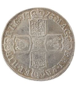 Anne Halfcrown 1713 DVODECIMO Post-Union