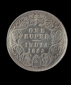 India Victoria Rupee 1885 - Image 3