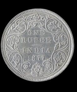 India Victoria Rupee 1877