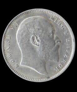 India Edward VII Rupee 1909 Calcutta