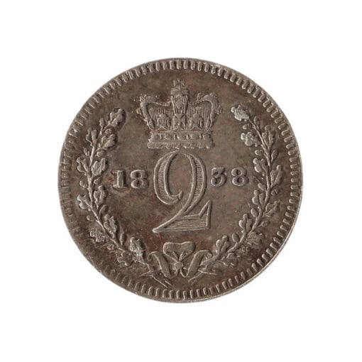 Victoria Twopence 1838 1st portrait; Colonial and Maundy issues - Image 2