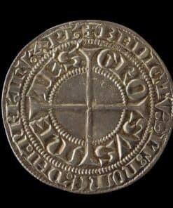 FRANCE Theoderic (Thierry) V of Boppard Metz (1365-1384) de Boppart Silver Groschen, 1365-1384. (25mm, 3.33 g) - Image 3