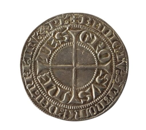 FRANCE Theoderic (Thierry) V of Boppard Metz (1365-1384) de Boppart Silver Groschen, 1365-1384. (25mm, 3.33 g) - Image 4