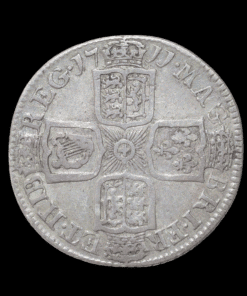 Anne 1711 Shilling, fourth bust - Image 4