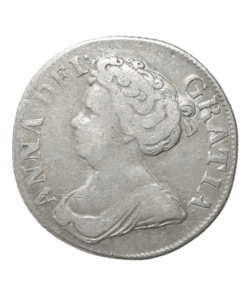 Anne 1711 Shilling, fourth bust - Image 3