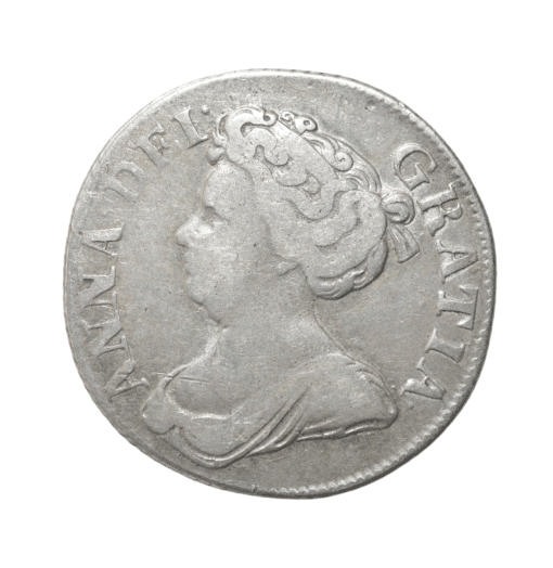 Anne 1711 Shilling, fourth bust - Image 3