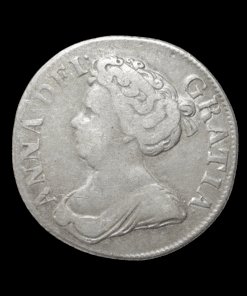 Anne 1711 Shilling, fourth bust