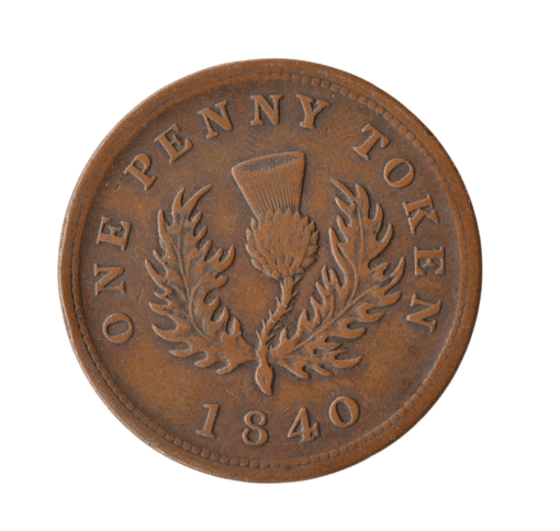Canada Nova Scotia Victoria Penny 1840 - Image 2