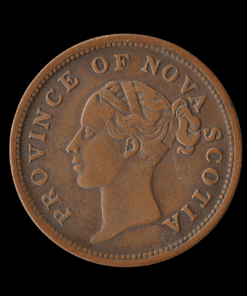 Canada Nova Scotia Victoria Penny 1840 - Image 3
