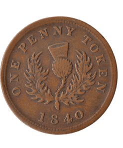 Canada Nova Scotia Victoria Penny 1840