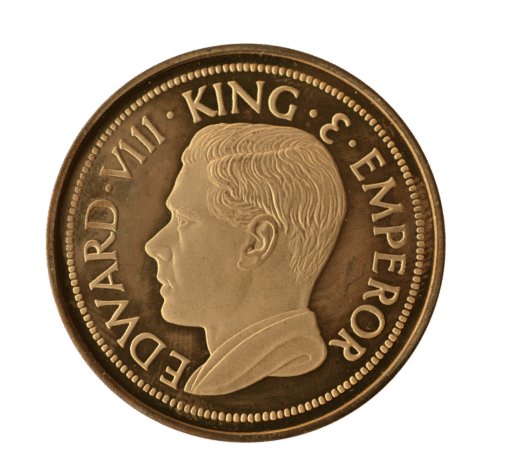 Bermuda 1936 Edward VIII Pattern Crown in Bronze - Image 2