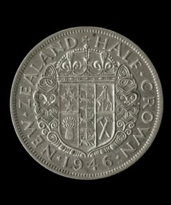 New Zealand Halfcrown George VI 1946
