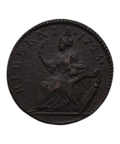 Ireland, George I (1714-27), Halfpenny, 1723 "Wood's coinage" - Image 4