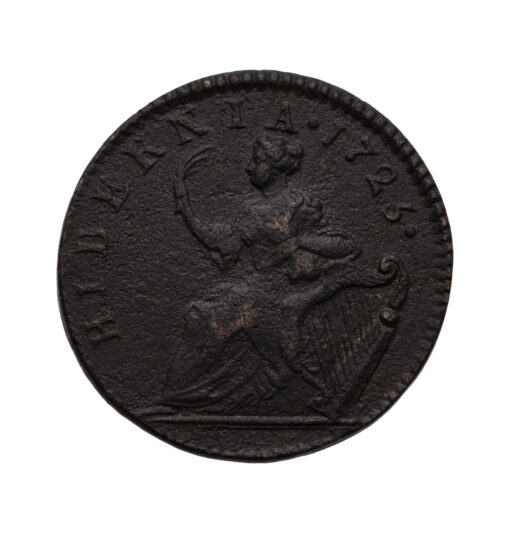 Ireland, George I (1714-27), Halfpenny, 1723 "Wood's coinage" - Image 4