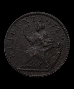 Ireland, George I (1714-27), Halfpenny, 1723 "Wood's coinage" - Image 3