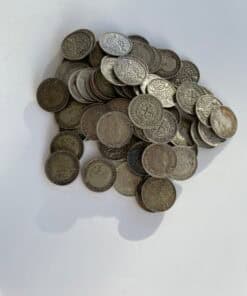 Pre 1947 Silver Threepence £1 bag (80) 114g
