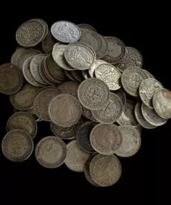 Pre 1947 Silver Threepence 200 bag 281g - VF to Unc