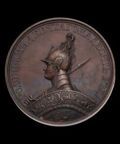 Russia Bronze Medallion Commemorating Battle of Kulm 1813 From the War of 1812 Suite. Battle of Kulm. By A. Klepikov - Rare in bronze