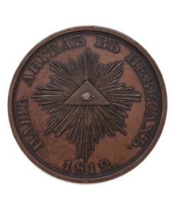 Russia Death of Alexander I medal 1812, struck in 1825 by A. Klepikov Rare