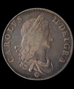 Charles II Crown 1662 Rose Below 1st bust