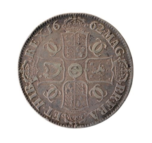 Charles II Crown 1662 Rose Below 1st bust - Image 4