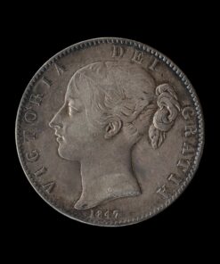Victoria 1st Portrait Crown 1847