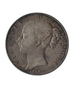 Alternative view of Victoria 1st Portrait Crown 1847