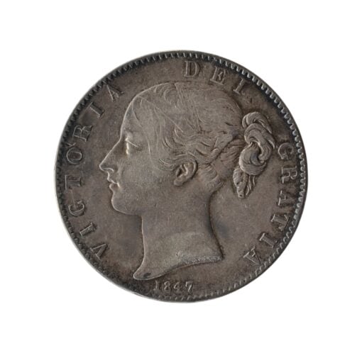 Victoria 1st Portrait Crown 1847