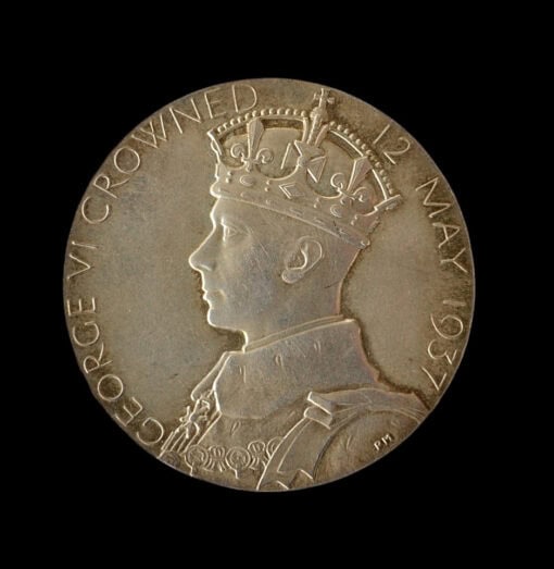 George VI and Elizabeth Royal Mint Coronation Silver Medal 32mm