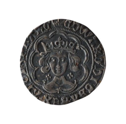 EDWARD IV SILVER GROAT OF LONDON, FIRST REIGN, LIGHT COINAGE ISSUE 1464 - 70 - Image 2