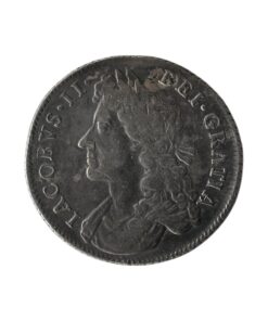 Alternative view of James I Shilling 1685