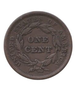 US Large Liberty Head/Braided Hair Cent 1842