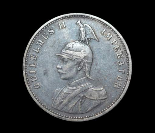 German East Africa 1 Rupie Wilhelm II 1910 J