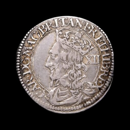 Scotland Charles I (1625-1649) Third coinage Falconer’s First issue Twelve Shillings