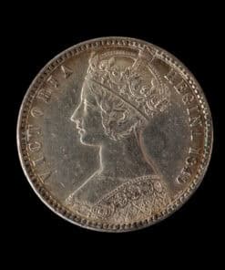 Victoria 1st portrait; 'Godless' type Florin 1849 - Image 3