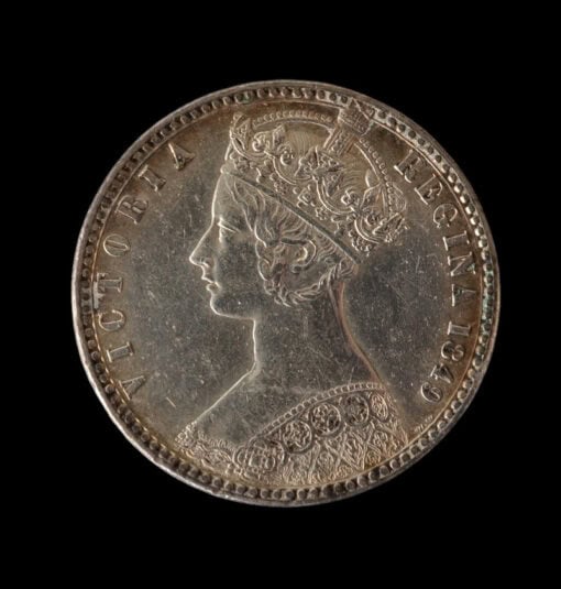 Victoria 1st portrait; 'Godless' type Florin 1849 - Image 3
