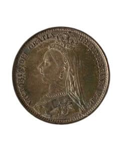 Victoria Sixpence 2nd Portrait 2nd Reverse 1887 - Image 4