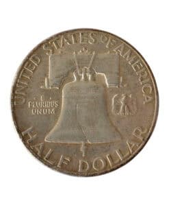 United States Silver "Franklin Half Dollar" 1954S (San Francisco) - Image 4