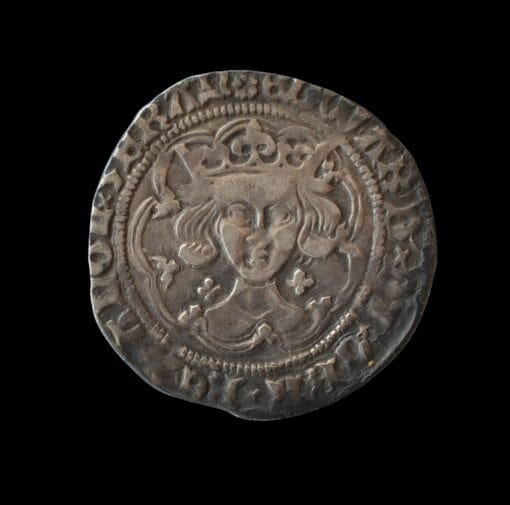 Edward IV light coinage Groat London mm Rose (1468 - 9) 1464 - 70